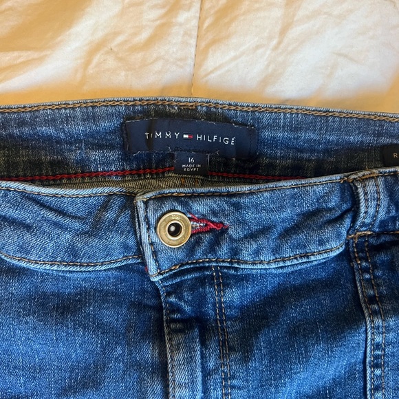 tommy hilfiger high rise jeans - Picture 4 of 5